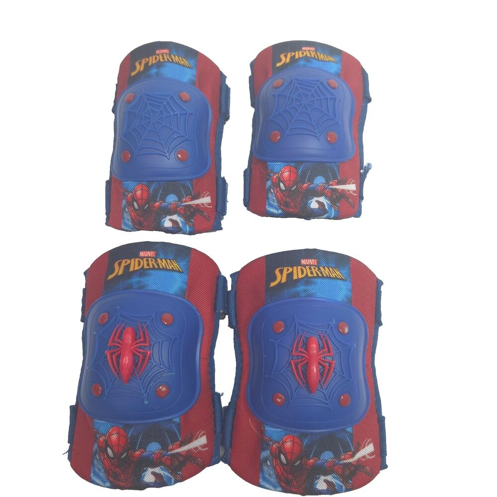 MARVEL Spider-Man Protective Gear Elbow Pads & Knee Pads Toddler Kids
